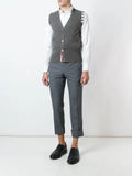 Thom Browne classic cashmere 4-Bar cardigan vest