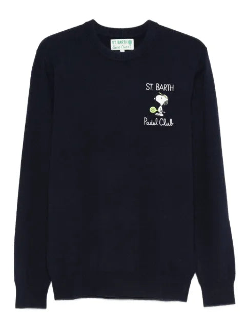 MC2 Saint Barth heron light embry graphic sweater