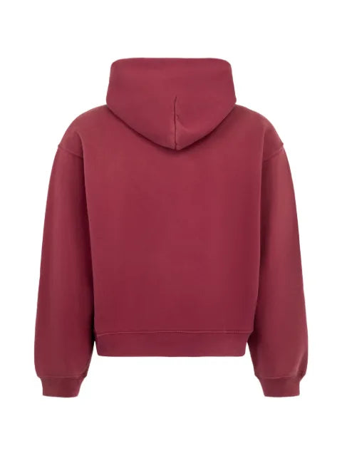 Willy Chavarria Chavarria Community Center shrunken cotton hoodie