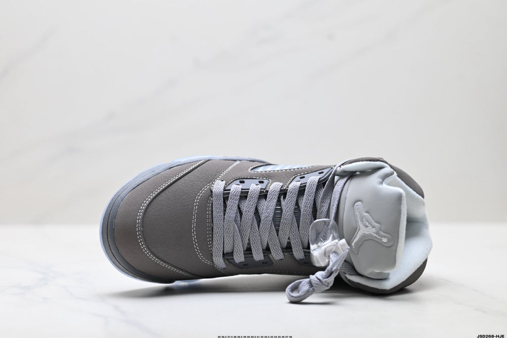 Air Jordan 5 Retro Cool Grey Silver Sneakers